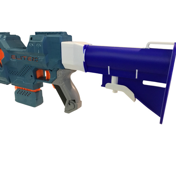 NERF N-Strike Elite 2.0 Phoenix Cs-6 Motorized BlasterWith Custom SSWI Stock - Picture 8 of 9